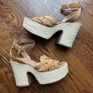 Marc Fisher Oaten Espadrille Platform Sandal